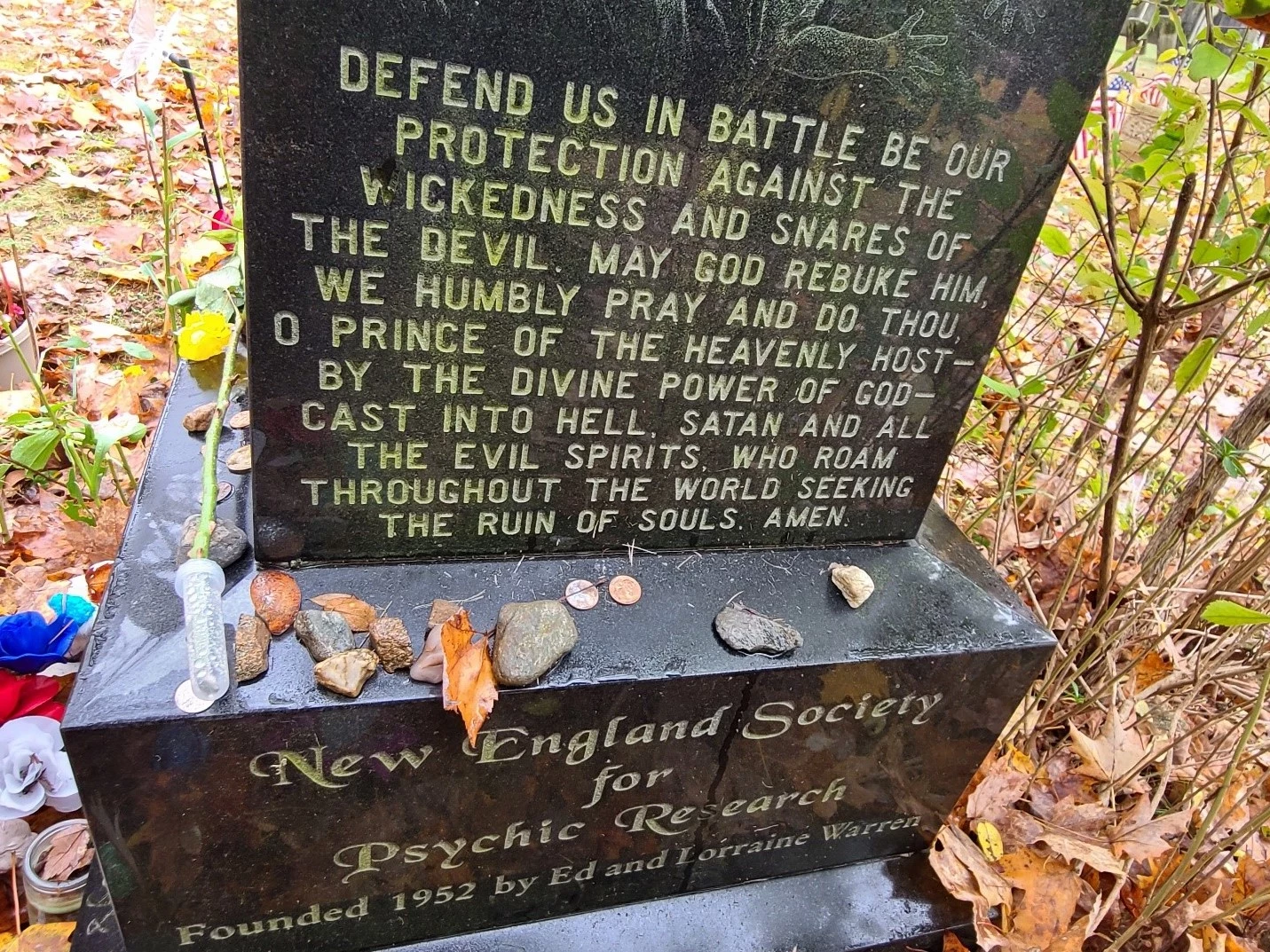 The Gravesite of CT's Most Well-Known Paranormal Investigator
