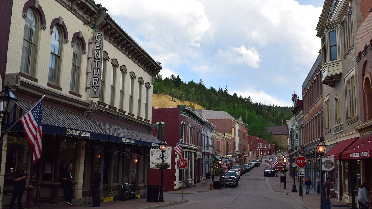 Main Street in Central City, Colorado